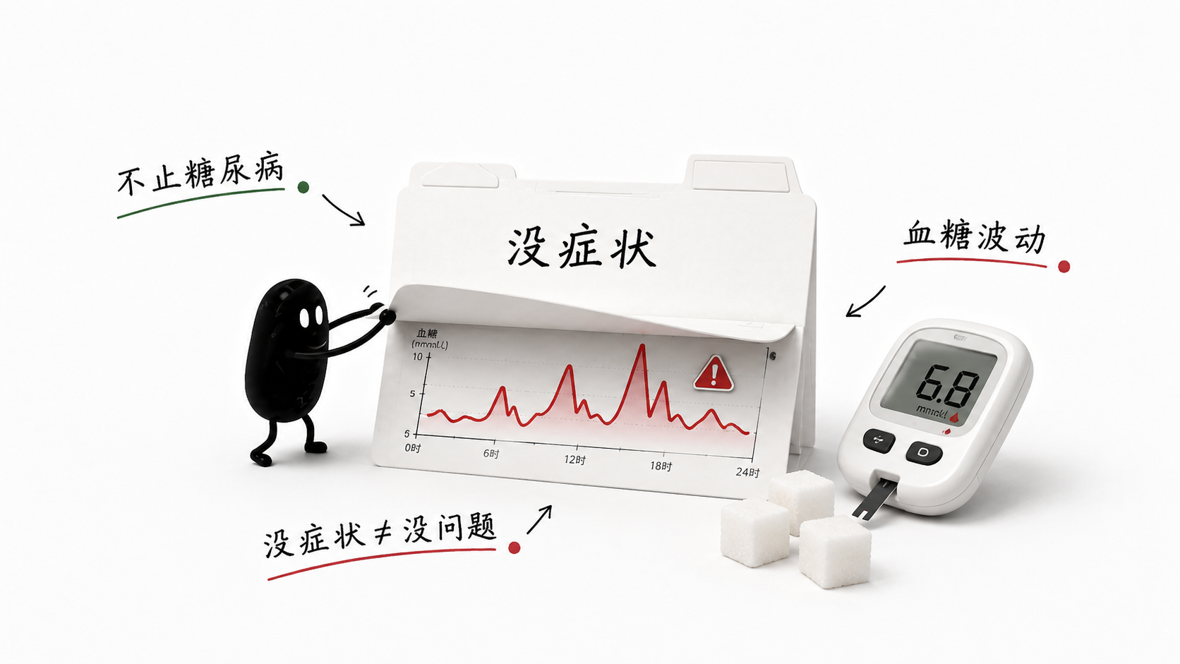 知识卡 2：没症状不代表血糖没问题